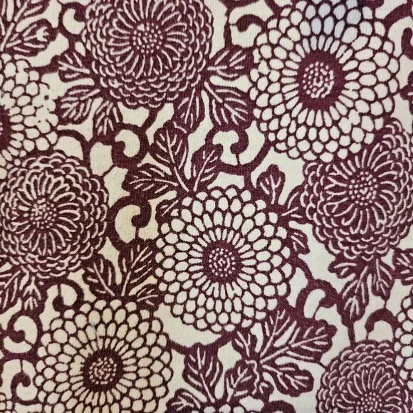 Effie's Heart Purple Patterned Midi Dress - Picture 11 of 11